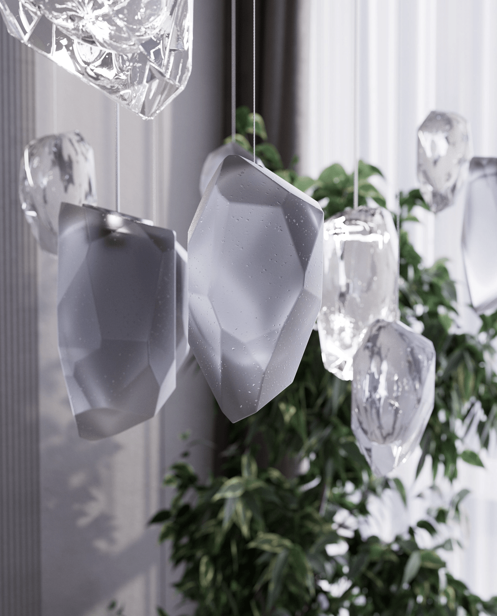 Glacier Customizable Chandelier