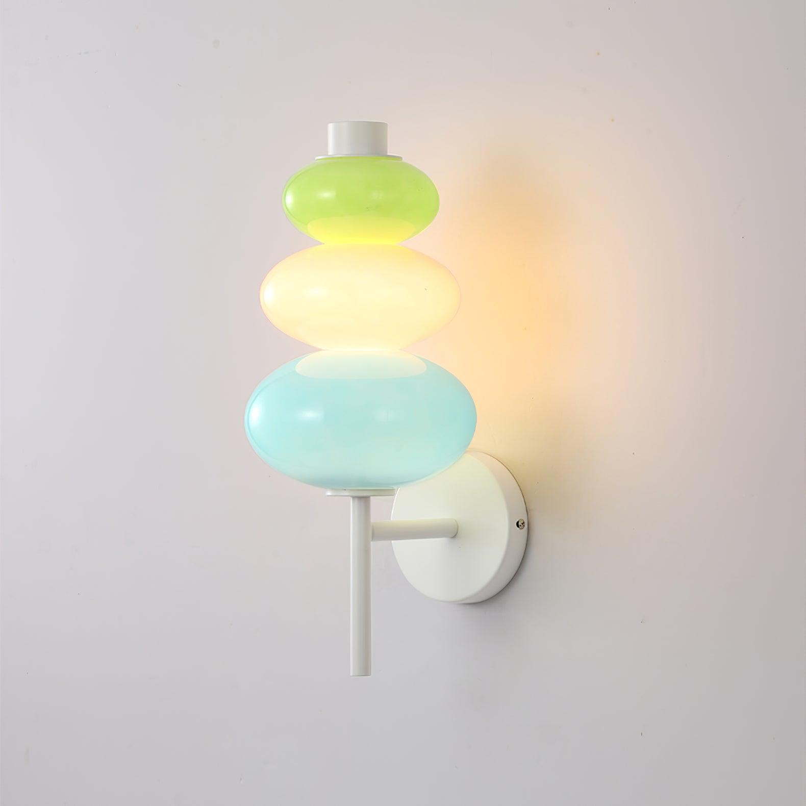 Glass Candy String Lamp Bracket Wall Lamp