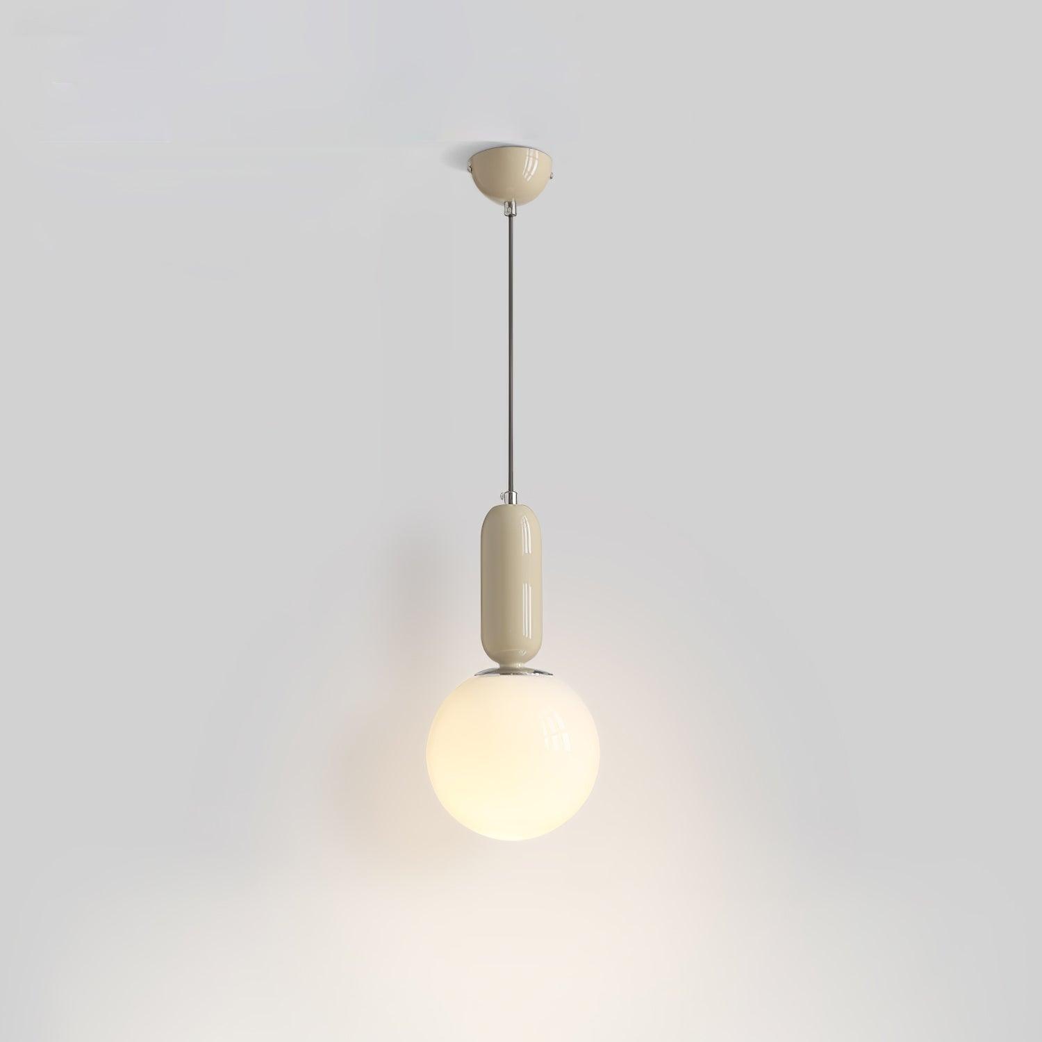 Glass Globe Ball Pendant Light