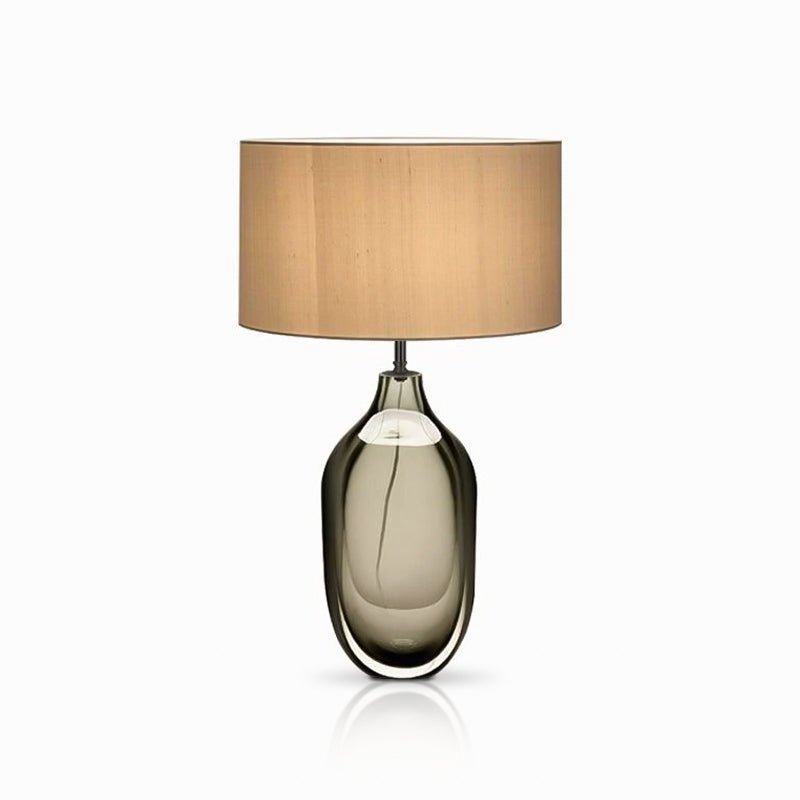 Glazed Crystal Reading Table Lamp