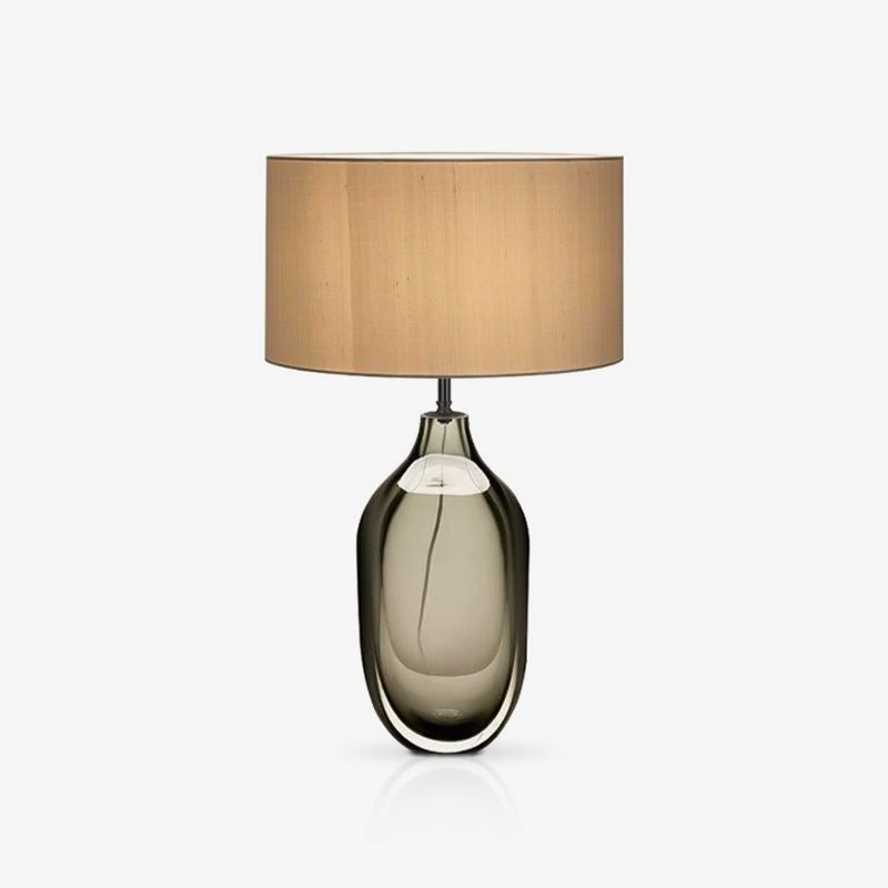 Glazed Crystal Reading Table Lamp