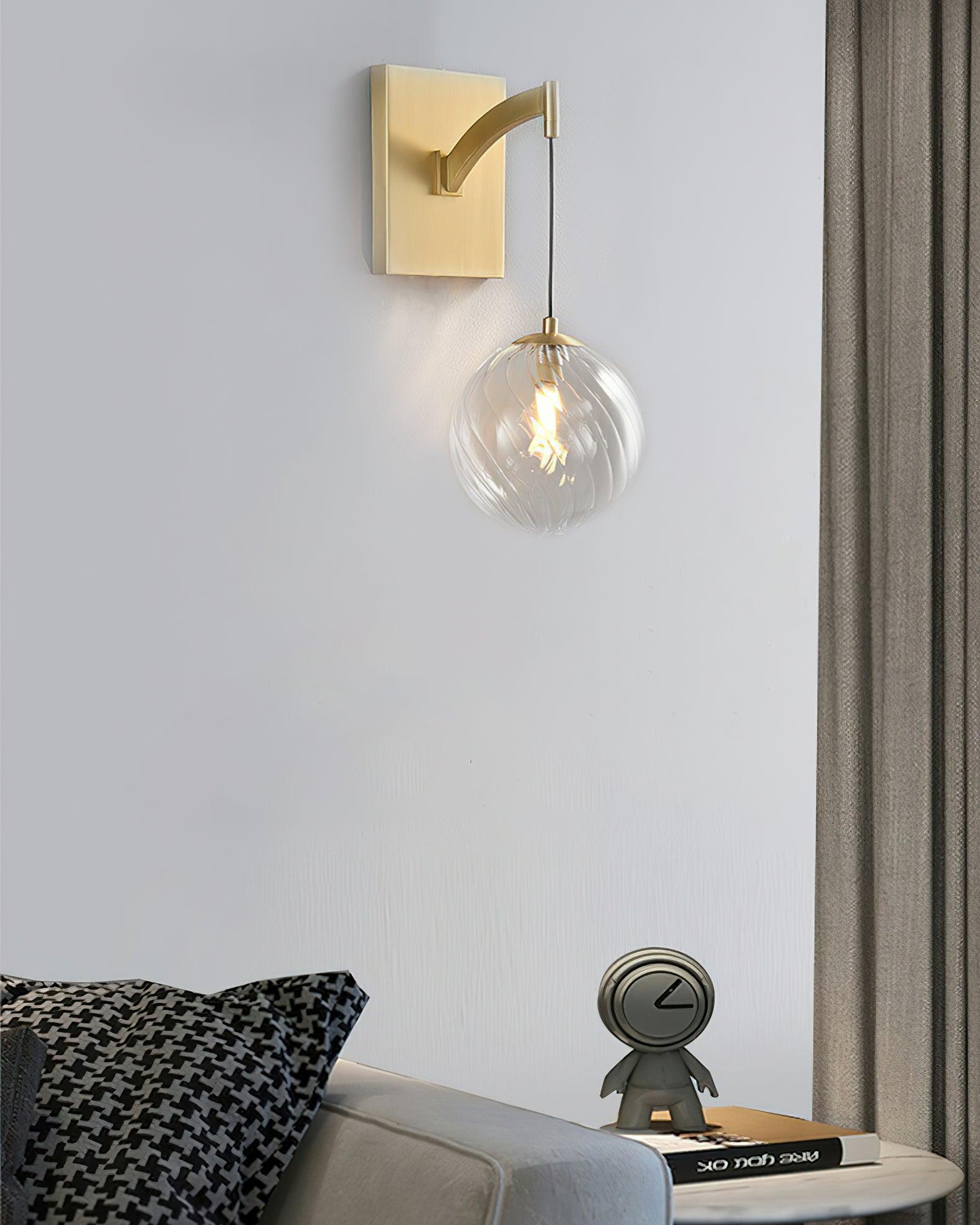 Golden Globe Wall Light 7.1