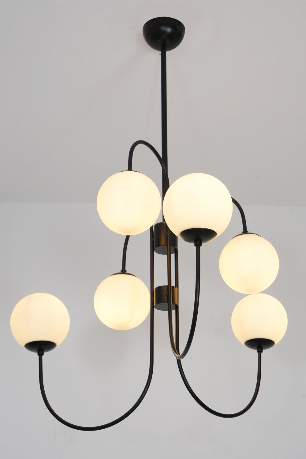 Gooseneck Chandelier 30