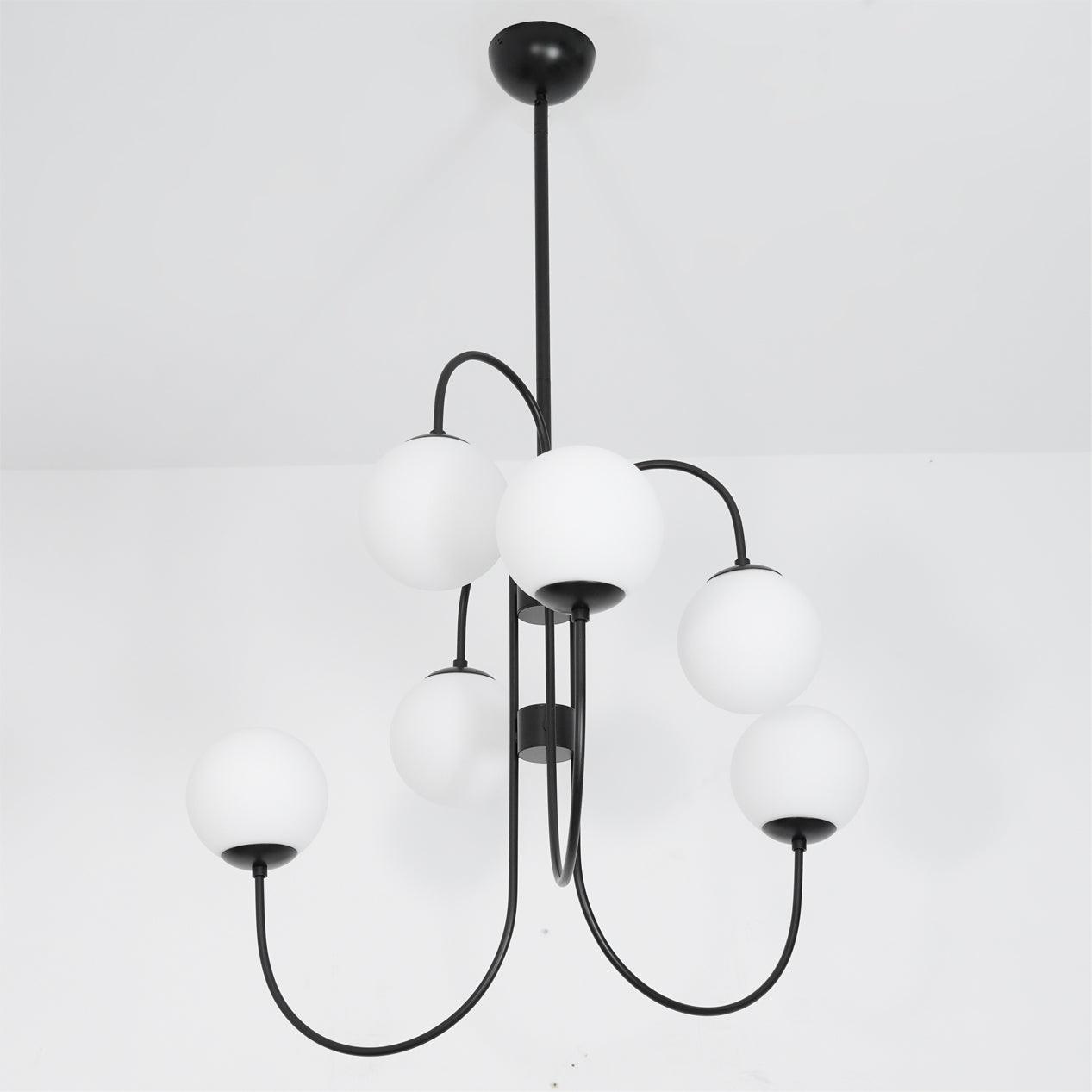 Gooseneck Chandelier 30