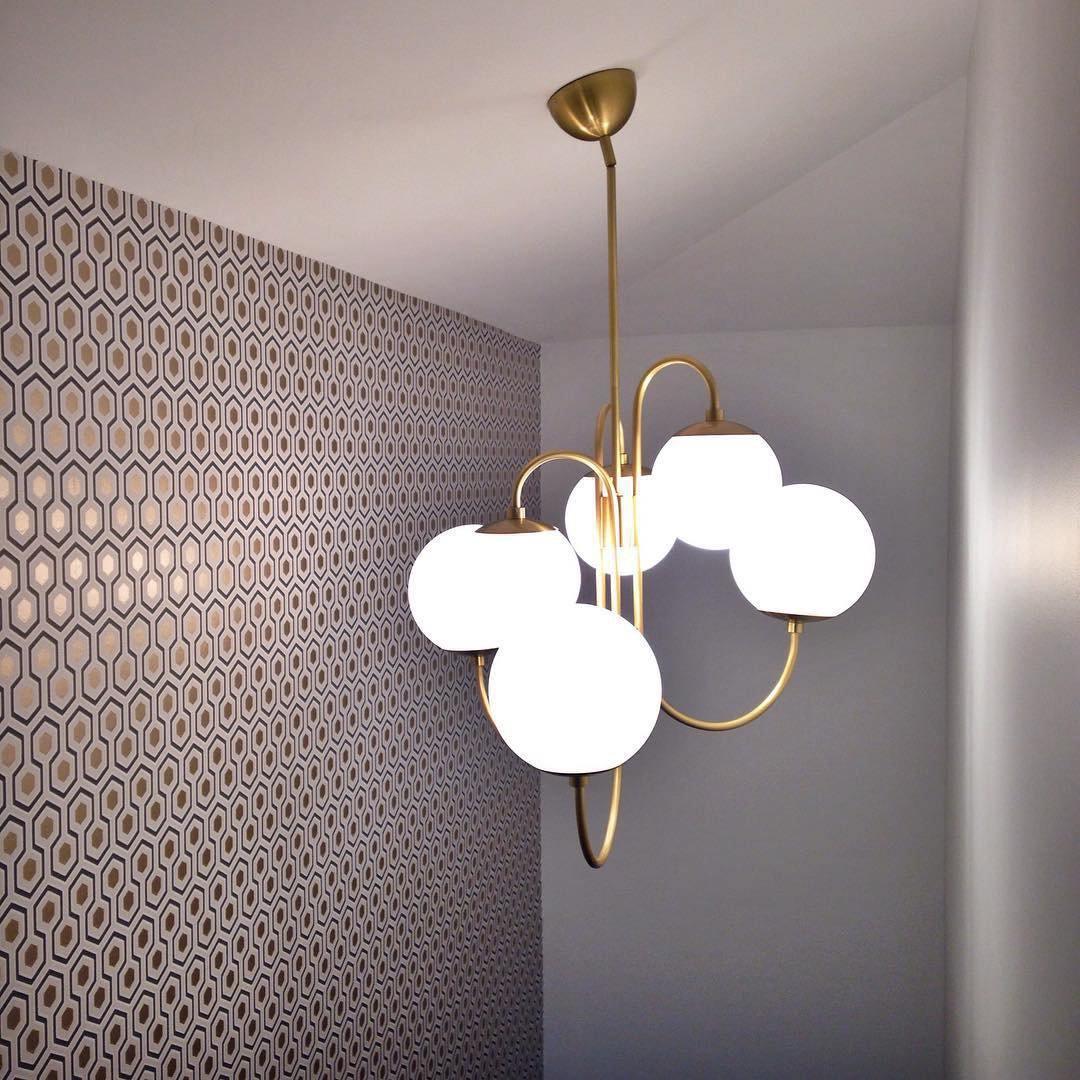Gooseneck Chandelier 30