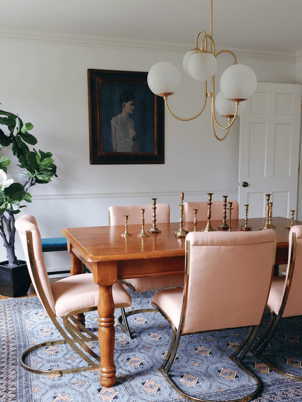 Gooseneck Chandelier 30