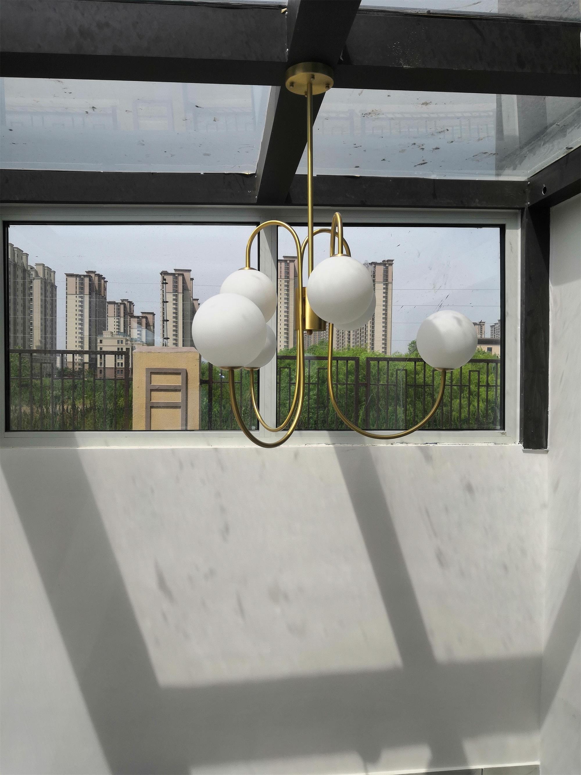 Gooseneck Chandelier 30