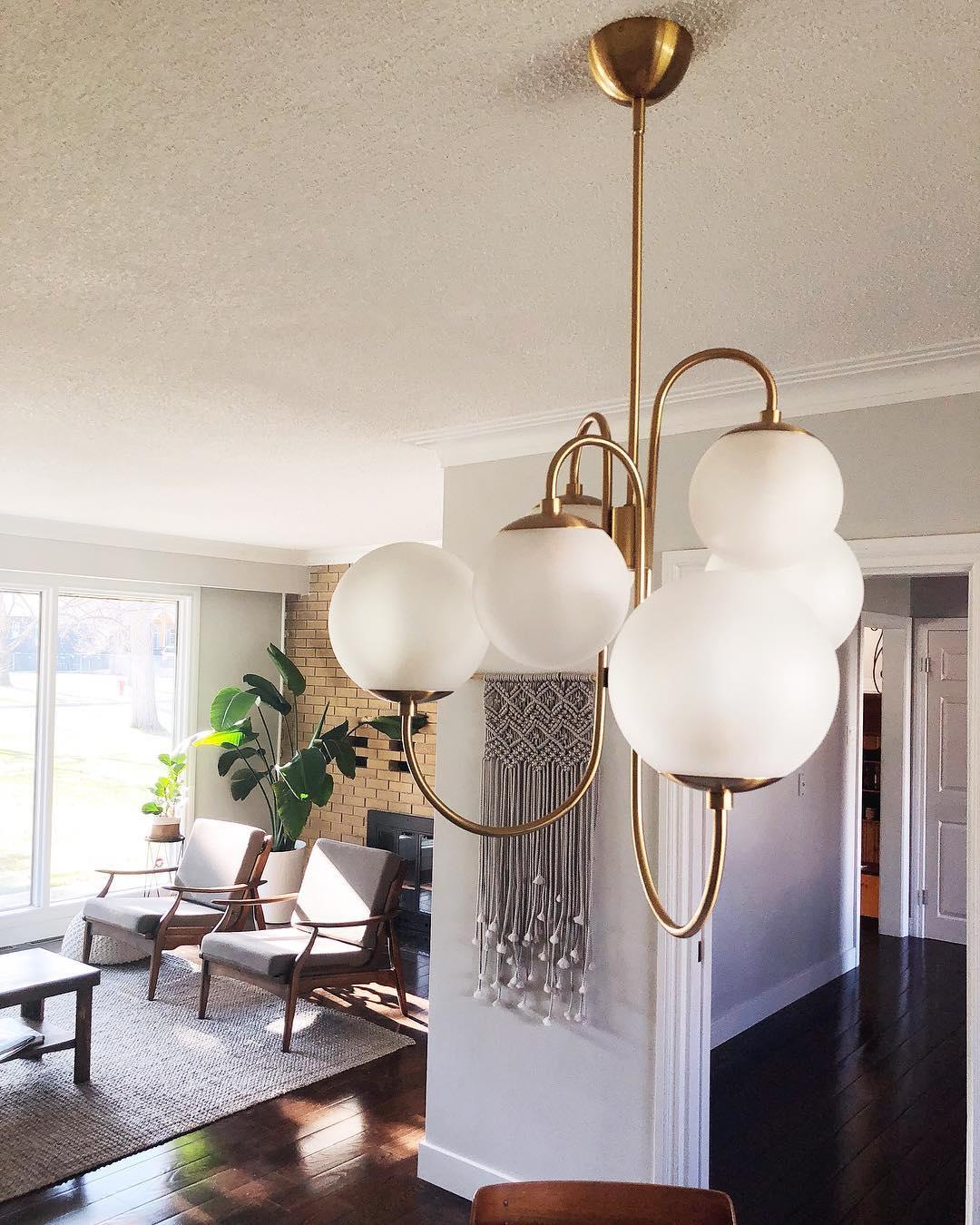 Gooseneck Chandelier 30