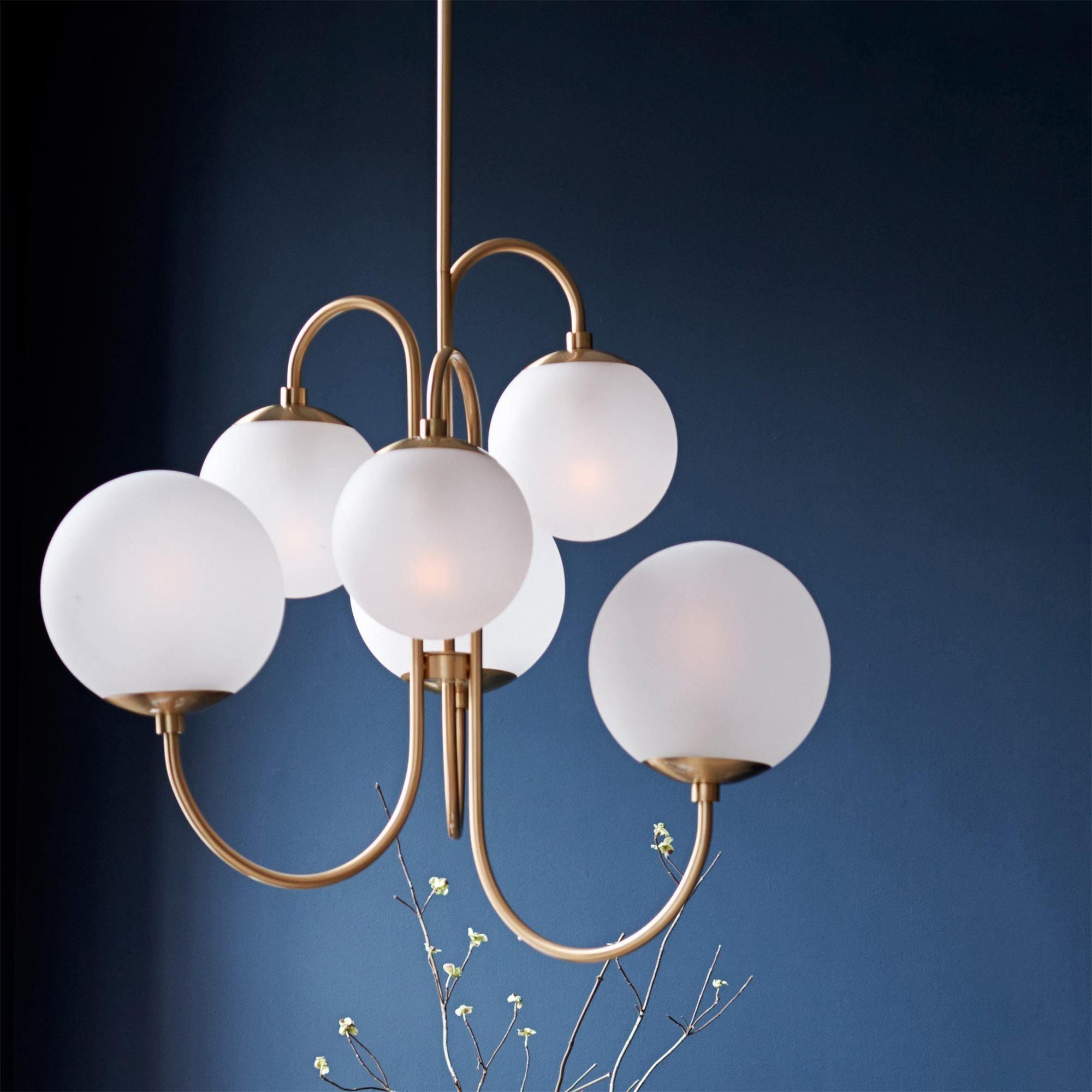 Gooseneck Chandelier 30