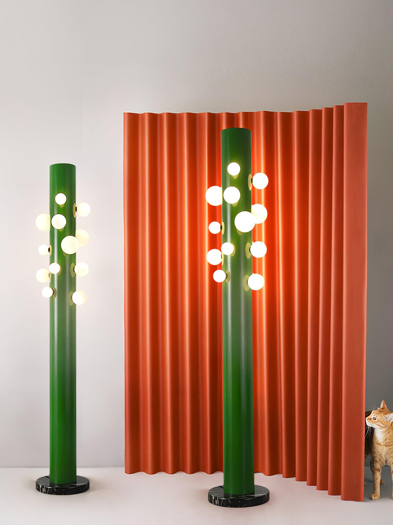 Green Apes Floor Lamp detail view 4