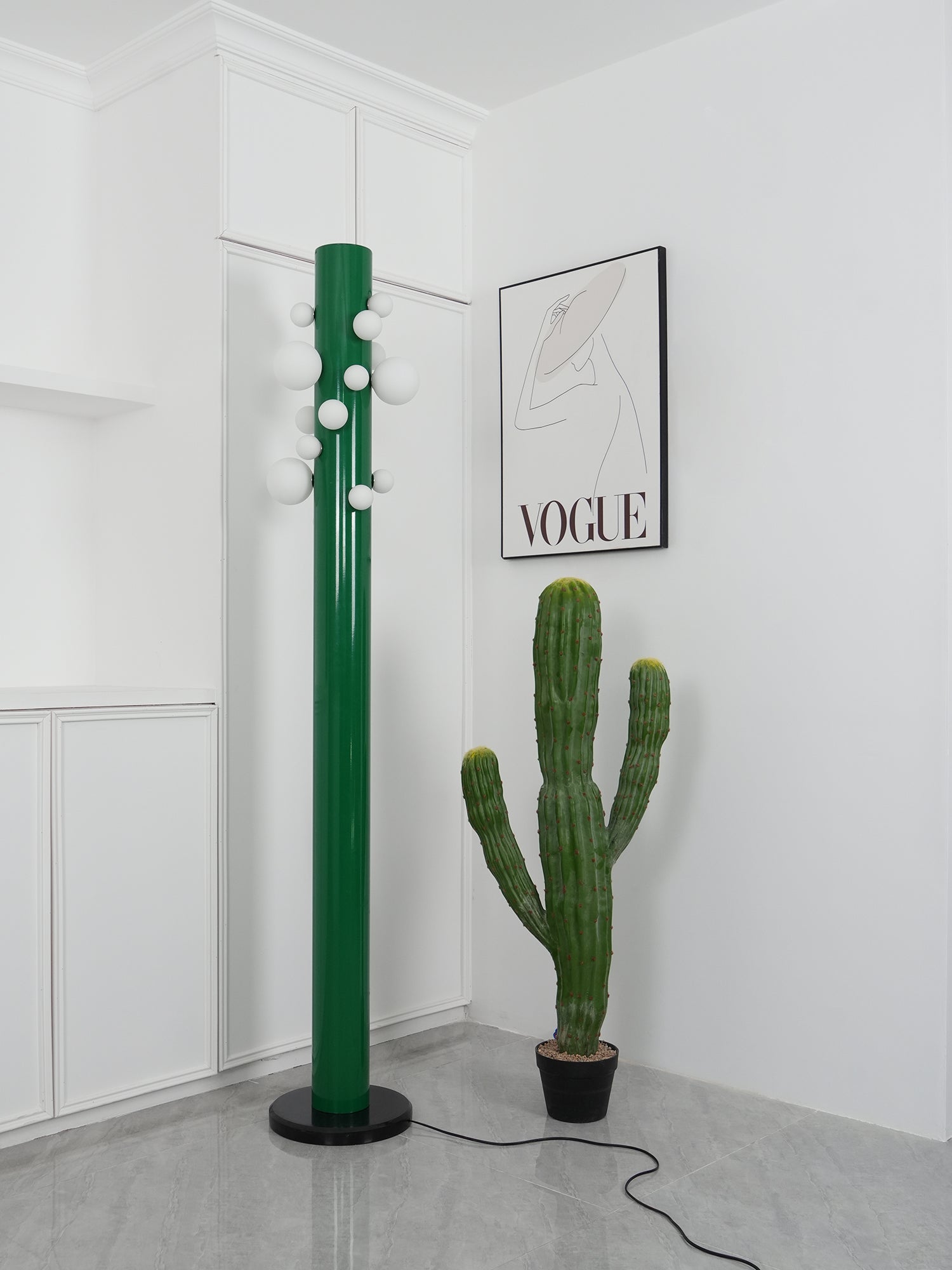 Green Apes Free-standing Floor Lamp detail view 25