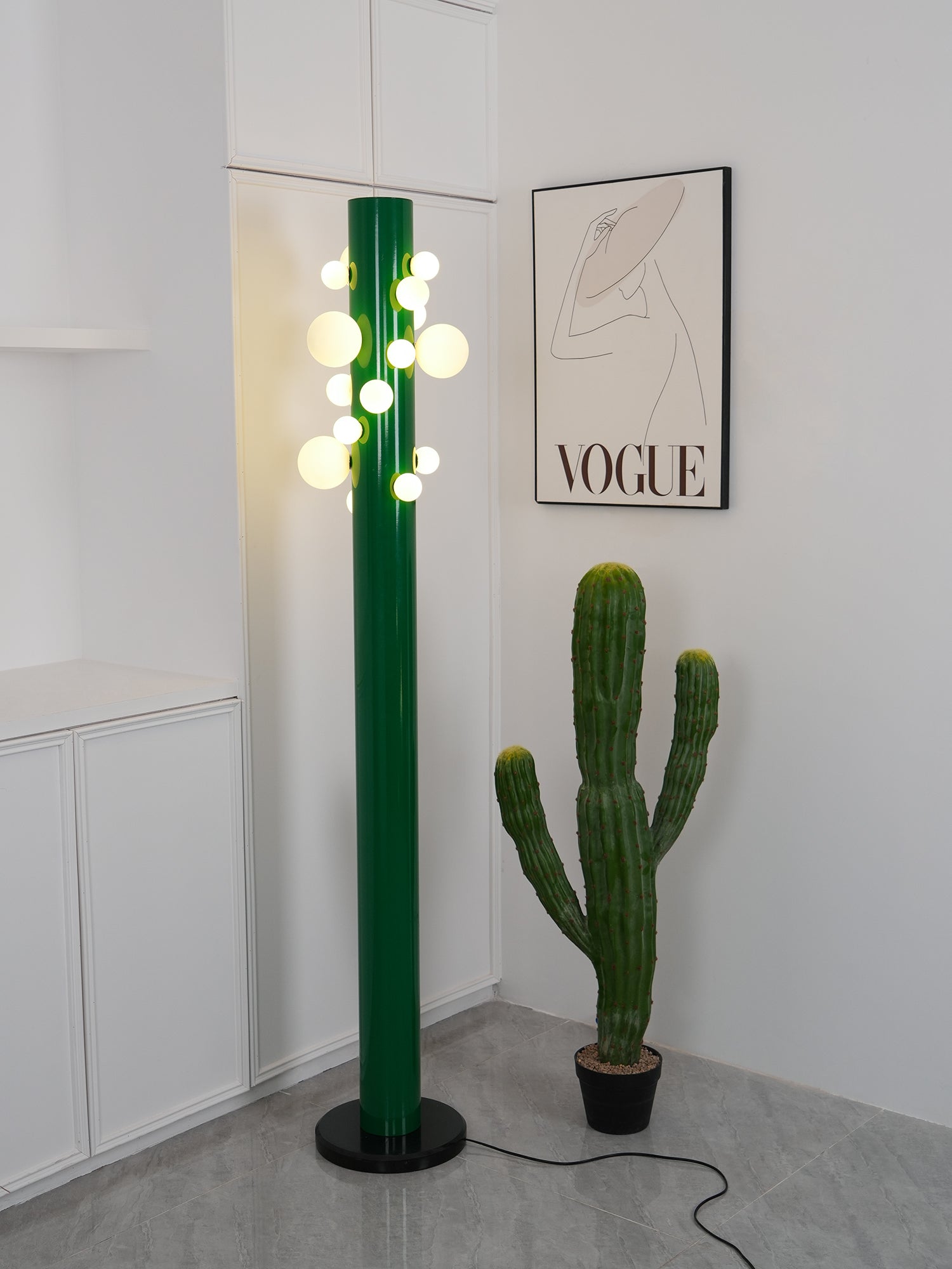 Green Apes Free-standing Floor Lamp detail view 26