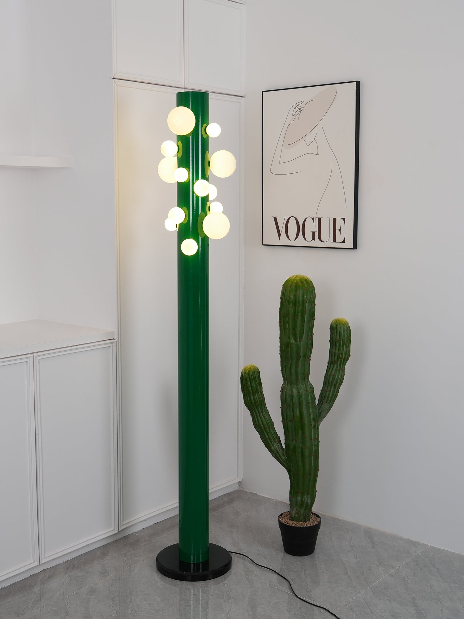 Green Apes Free-standing Floor Lamp detail view 27