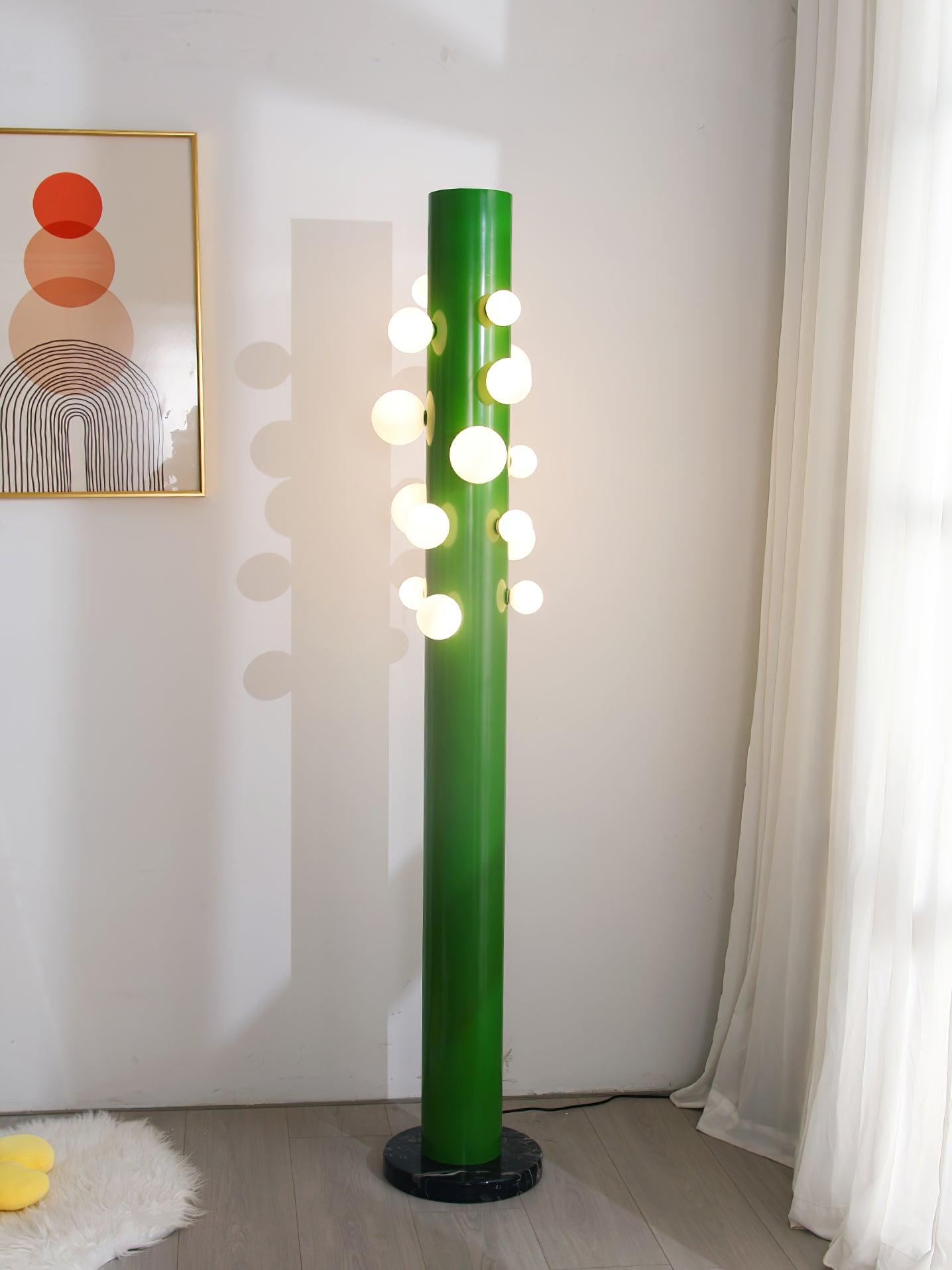 Green Apes Free-standing Floor Lamp detail view 7