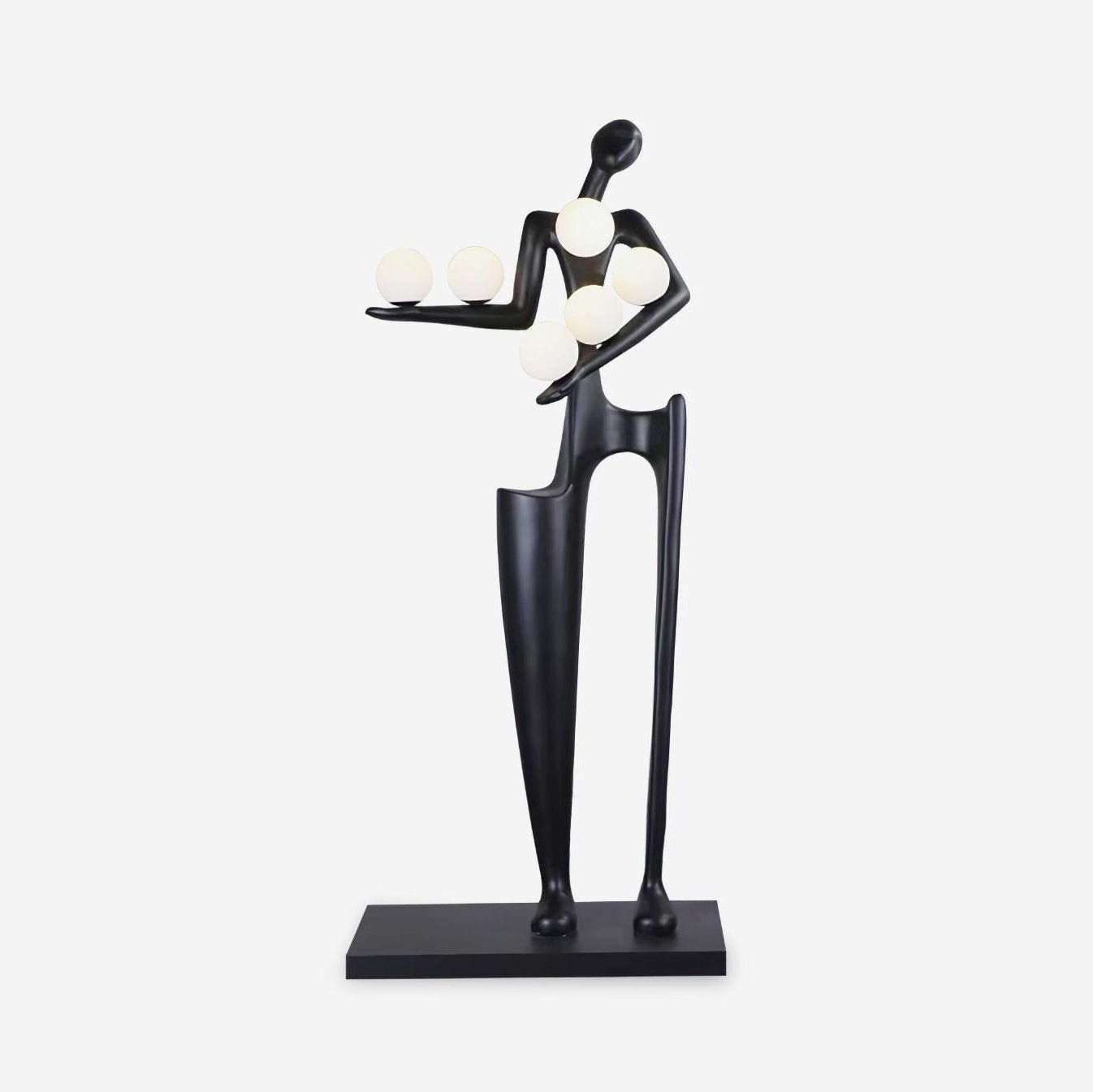 Guardian Sculpture Floor Lamp floor lamp in glass, metal, iron | Tianguang Select