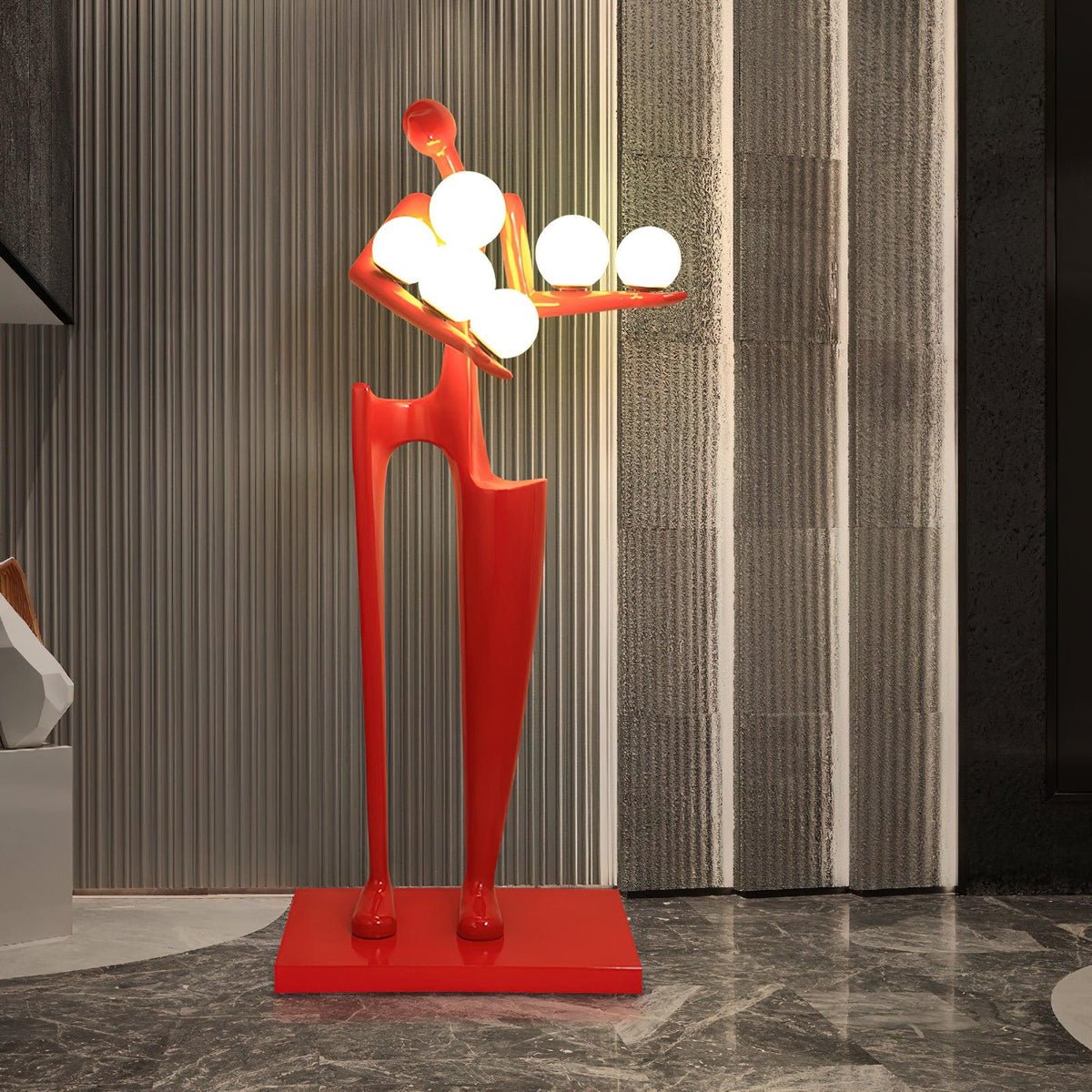 Guardian Sculpture Floor Light, Floor Lamp, detail 11
