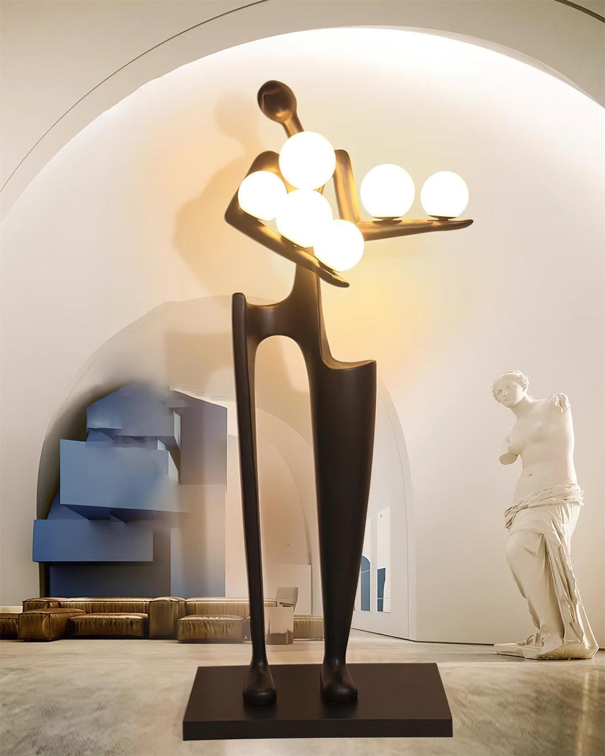 Guardian Sculpture Floor Light, Floor Lamp, detail 14