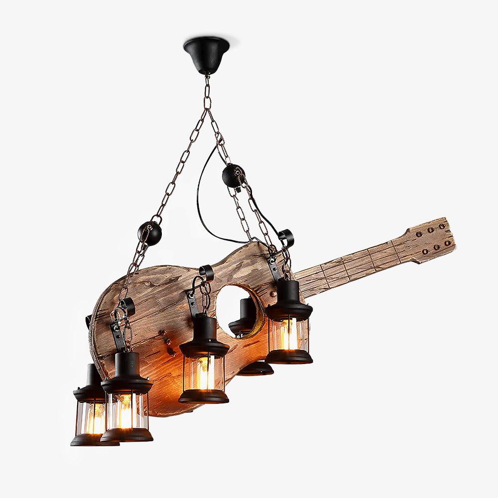 Guitar Chandelier