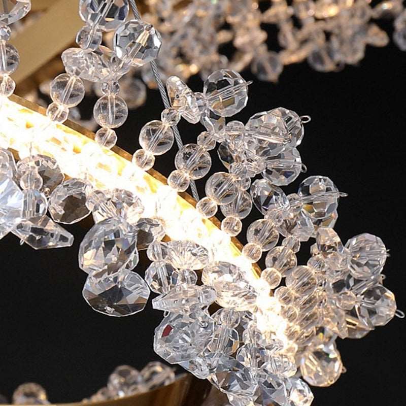 Capri 3-Ring Modern Light Fixture