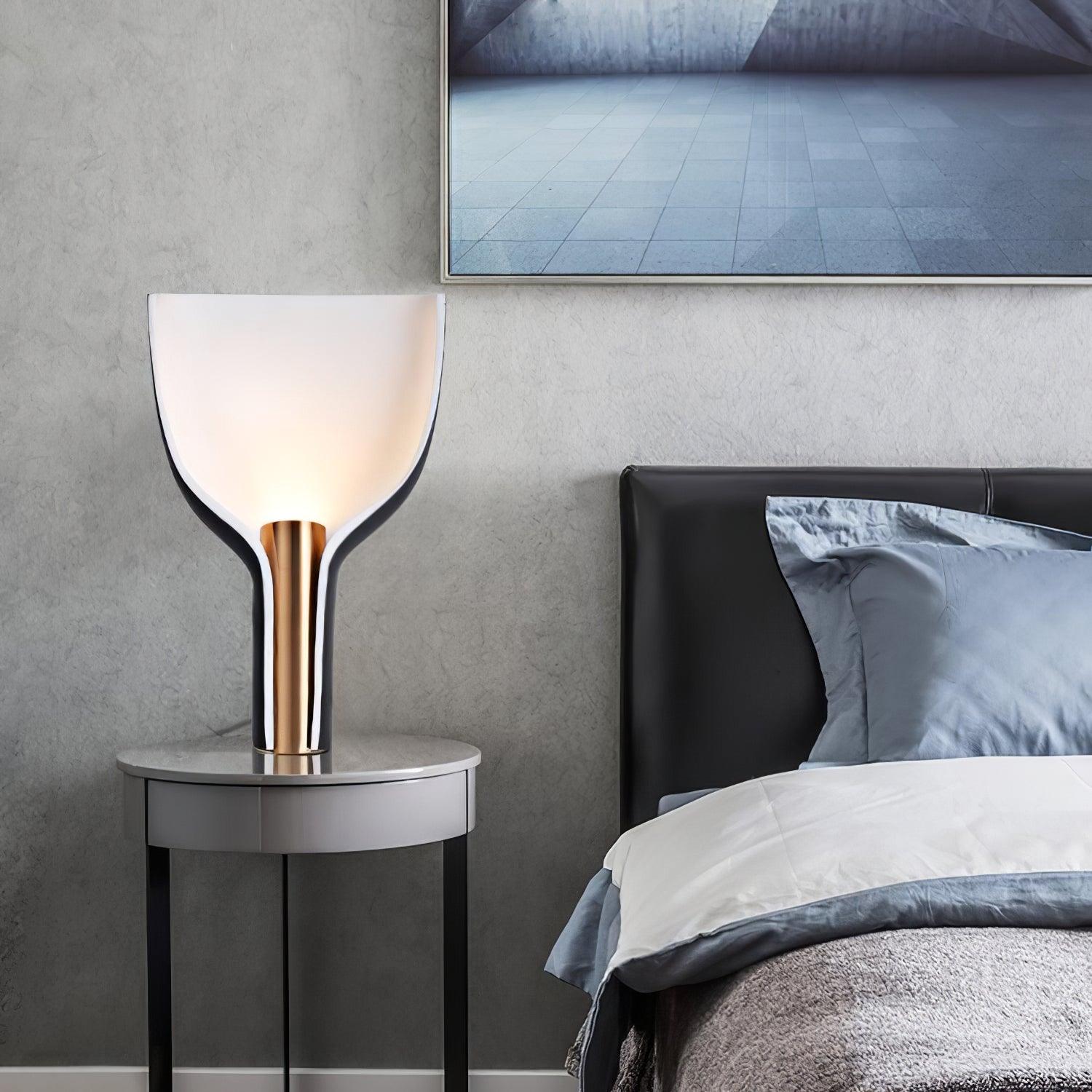 Half-Funnel Table Lamp