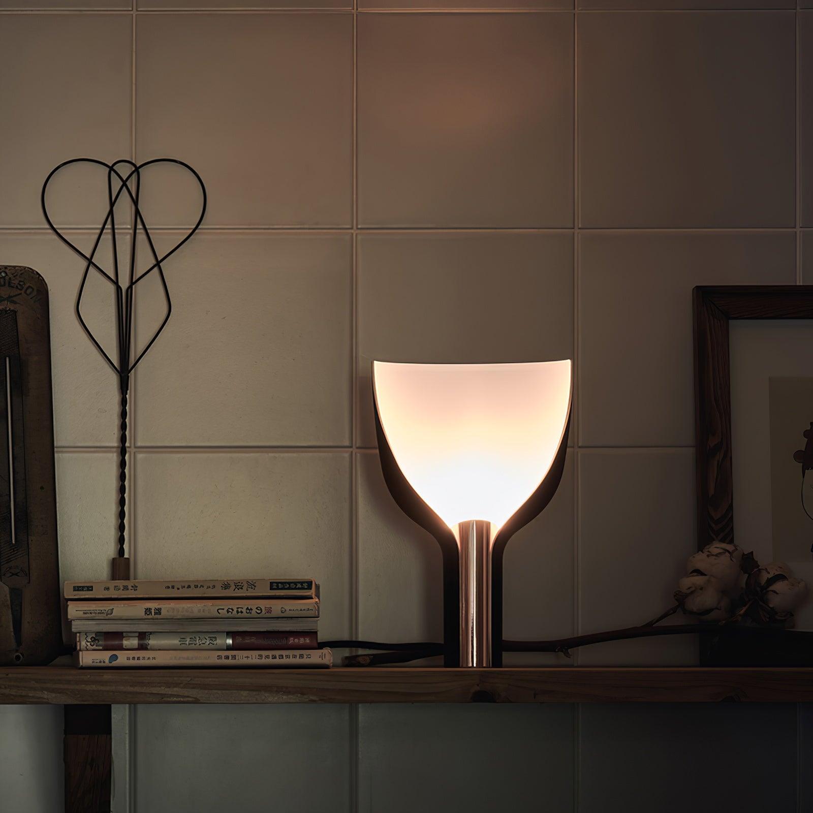 Half-Funnel Table Lamp