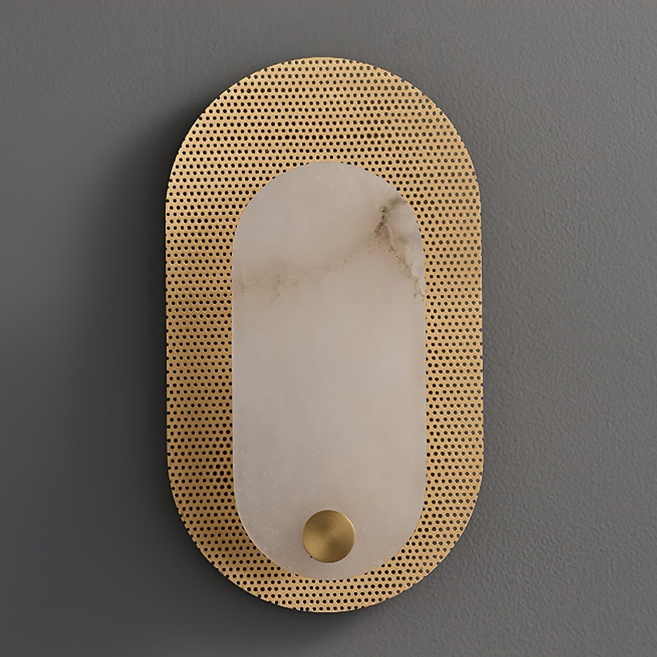 Harlan Alabaster Wall Sconce