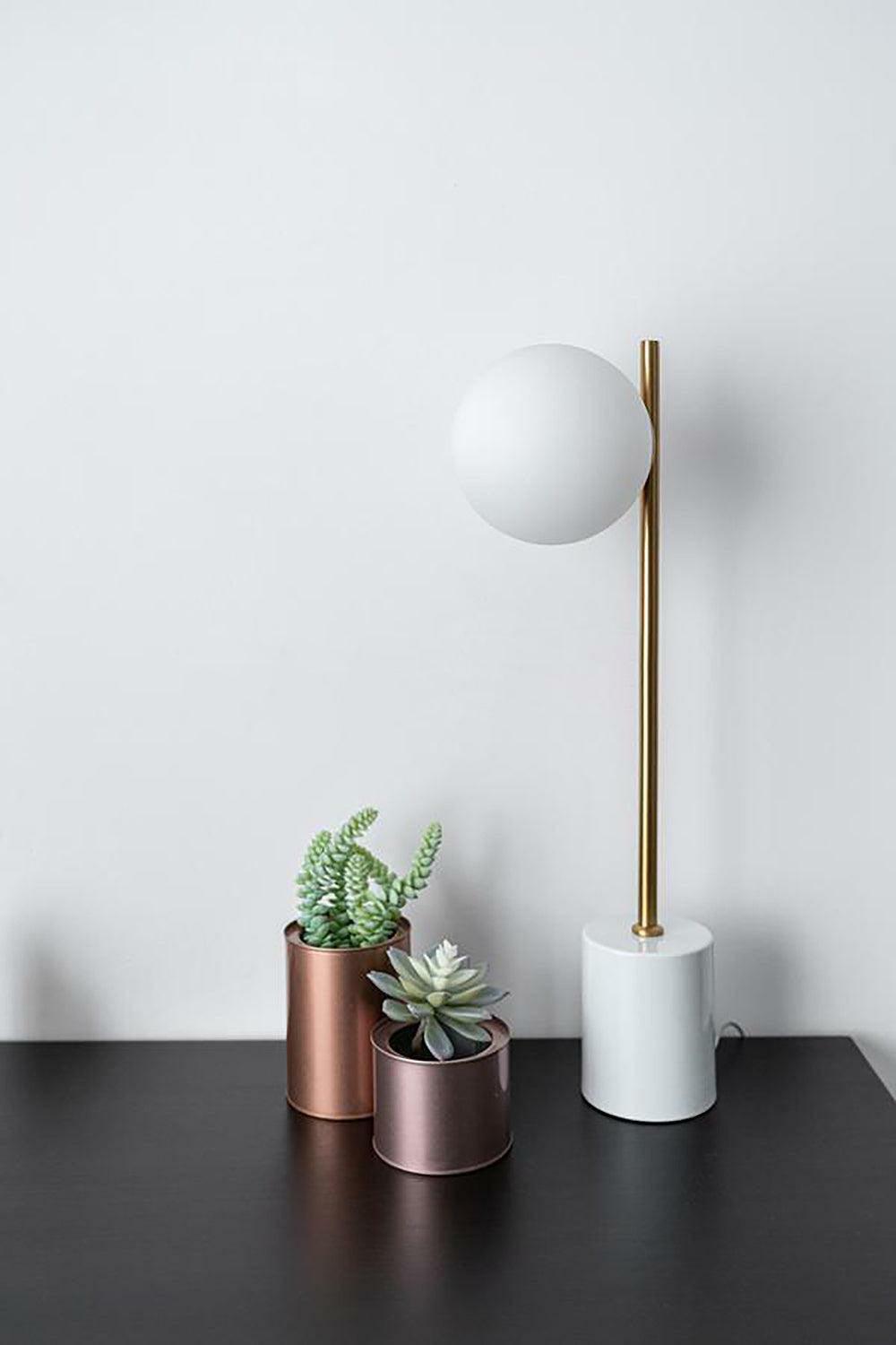 Harper Globe Table Lamp 8.7