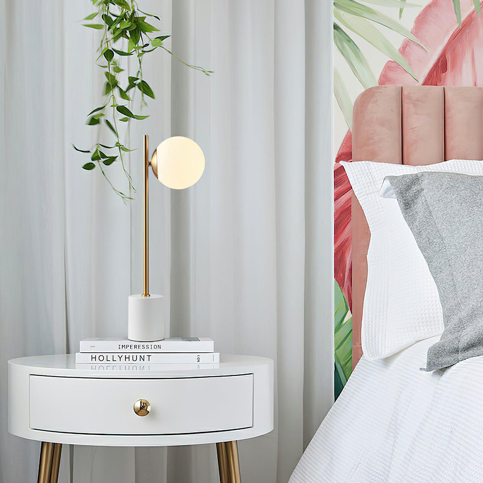 Harper Globe Table Lamp 8.7