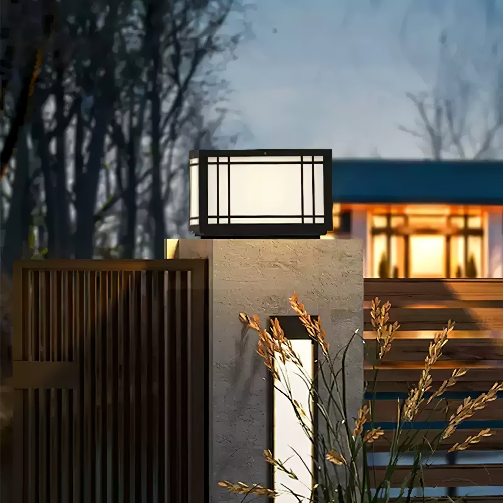 Harrison Solar Cube Garden Light Exterior Lamp, Outdoor Wall Light, detail 9