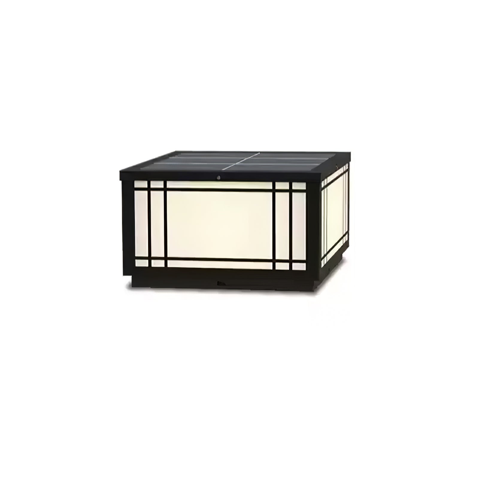 Harrison Solar Cube Garden Light Exterior Lamp, Outdoor Wall Light, detail 20