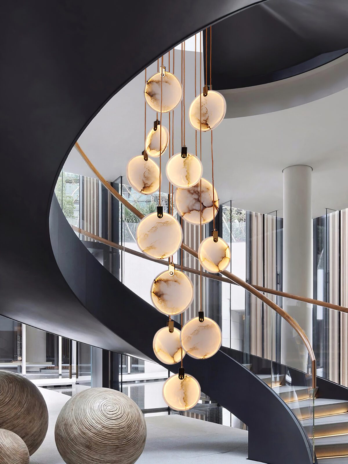 Harvest Alabaster Chandelier