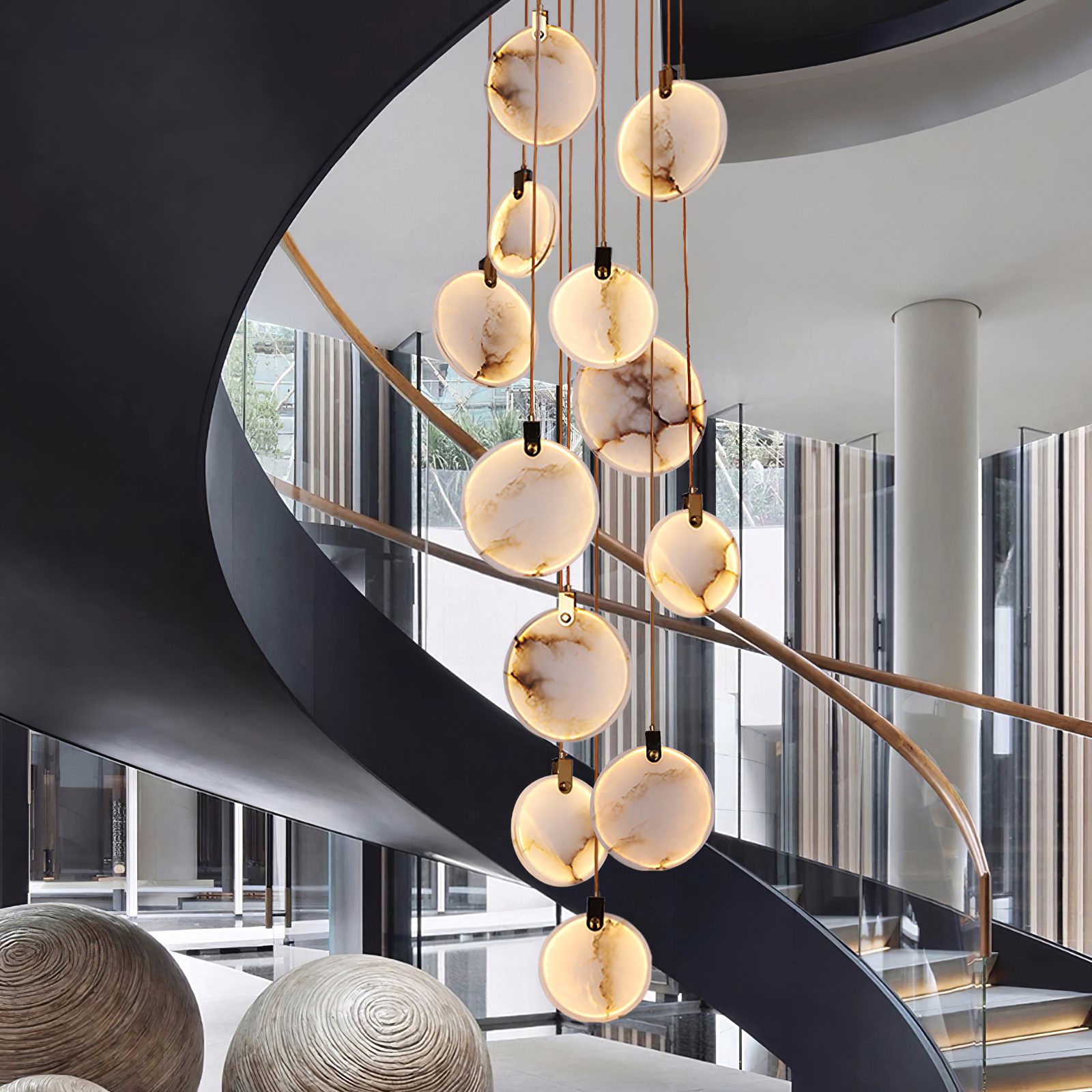 Harvest Alabaster Chandelier