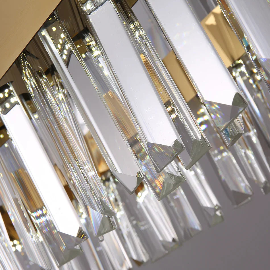 Calvi Crystal Dining Room Light Fixture Chandelier