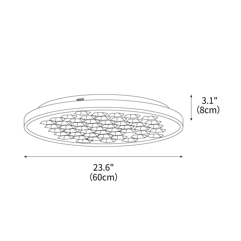 Heartwood Ceiling Lamp — product detail 3