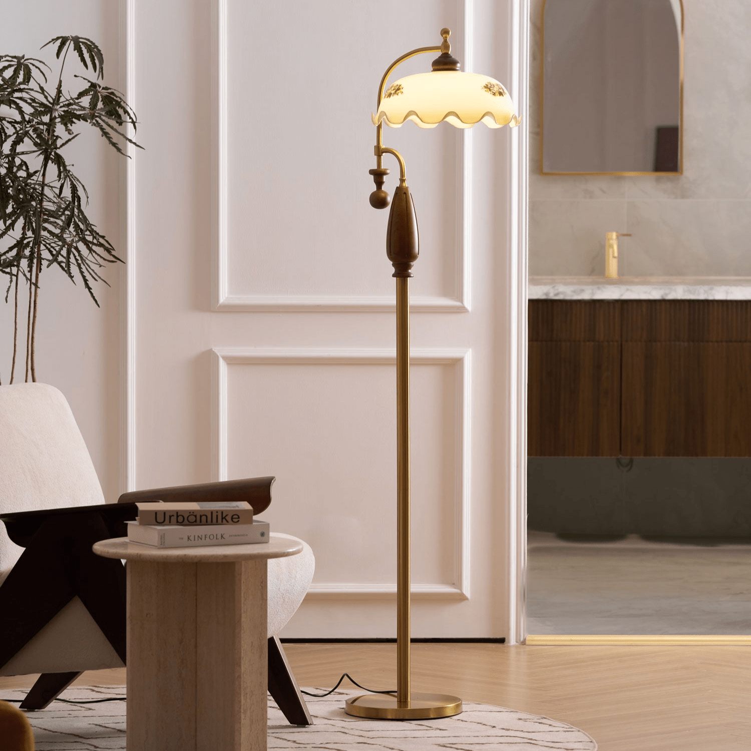Heritage Bloom Floor Light, Floor Lamp, detail 12