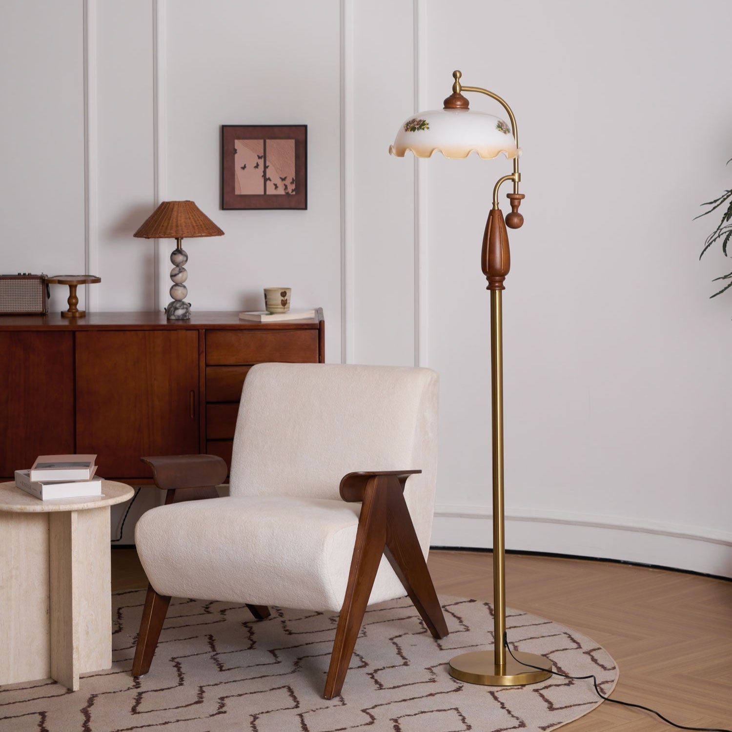 Heritage Bloom Floor Light, Floor Lamp, detail 33