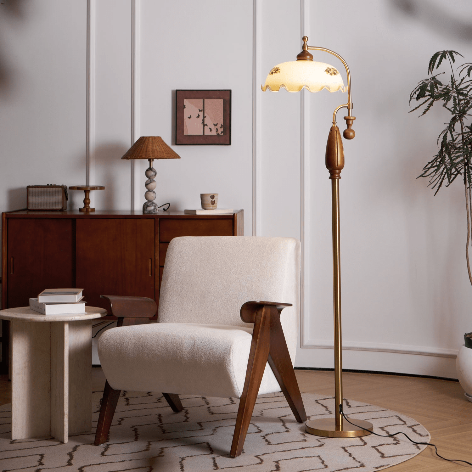 Heritage Bloom Floor Light, Floor Lamp, detail 23