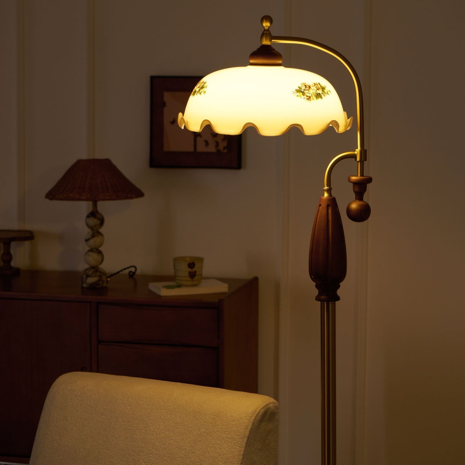 Heritage Bloom Floor Light, Floor Lamp, detail 21