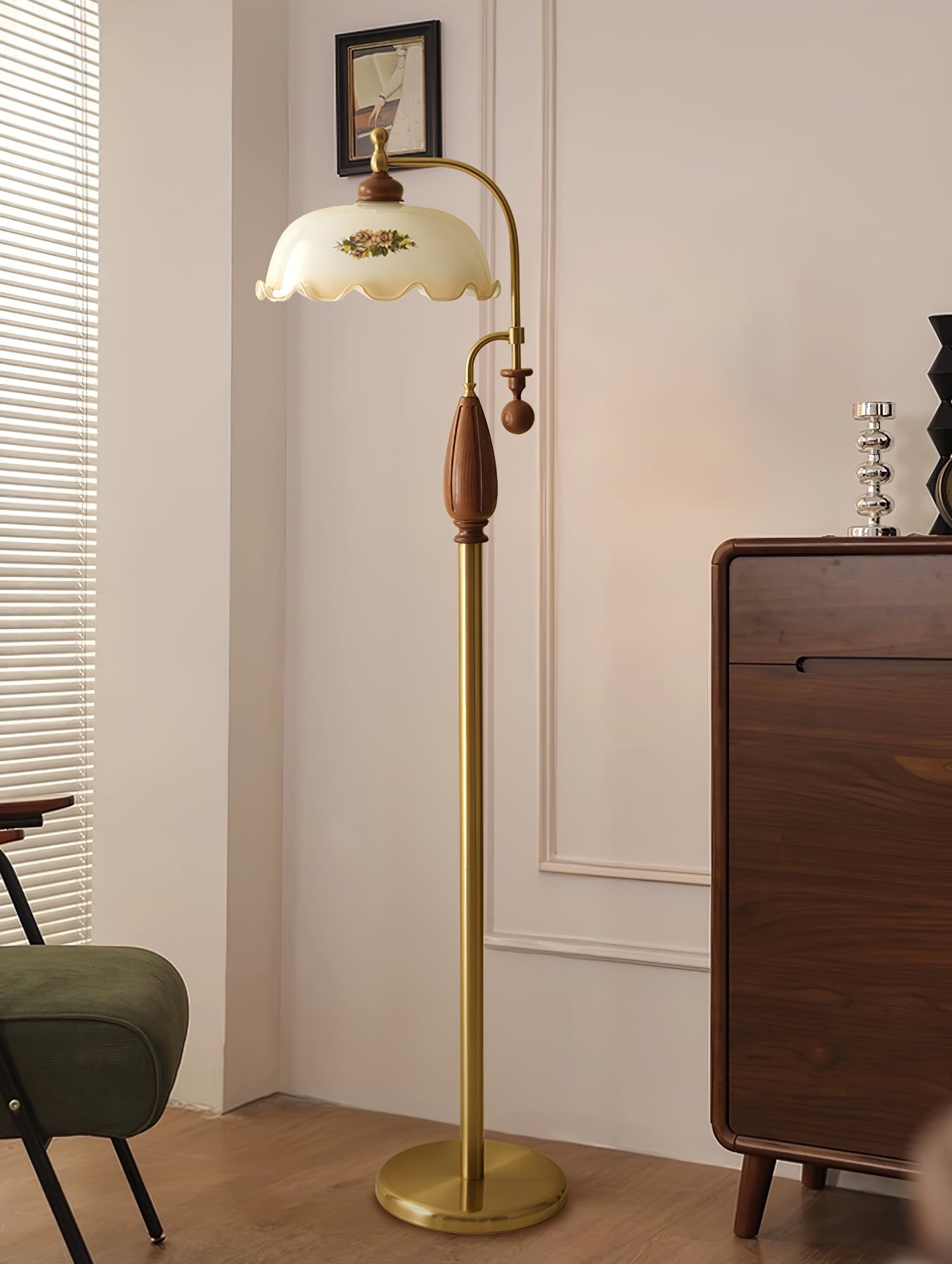 Heritage Bloom Floor Light, Floor Lamp, detail 18