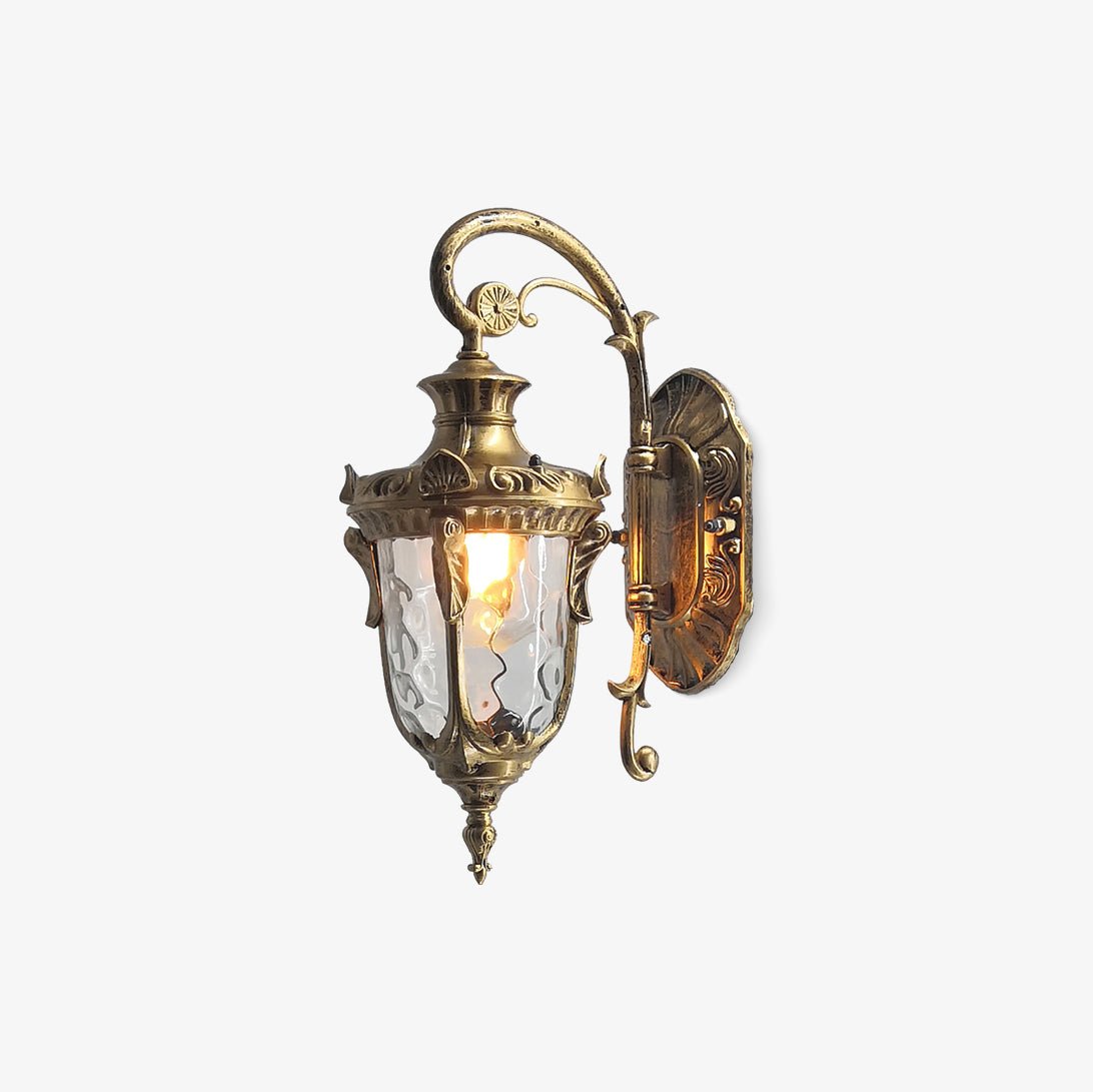 Heritage Exterior Wall Light, Outdoor Wall Light, Aluminum, L 23cm x W 16cm x H 43cm