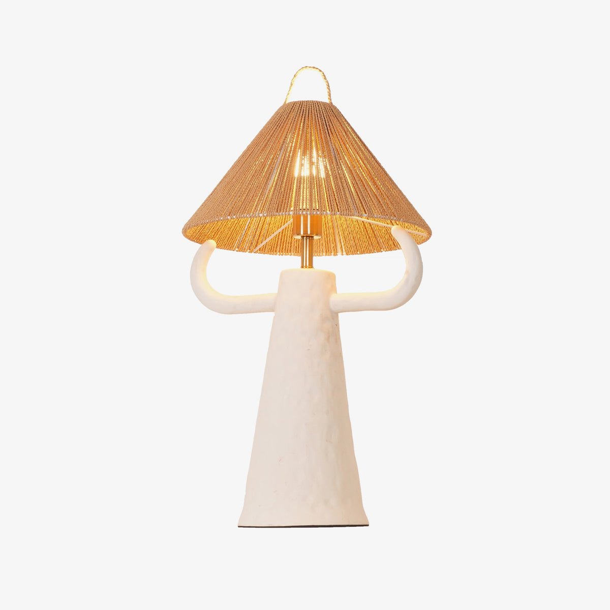 Horns Ceramic Reading Table Lamp