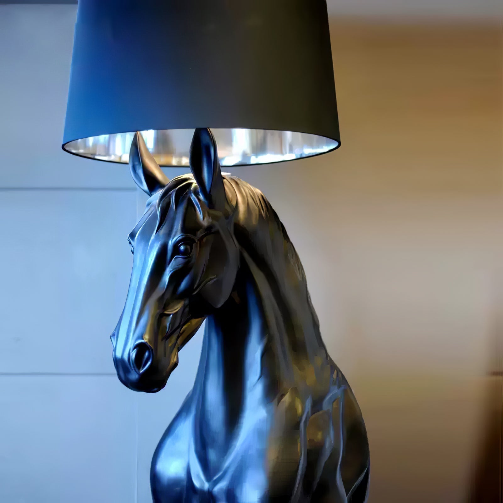 Horse Statue Floor Light, Floor Lamp, detail 10