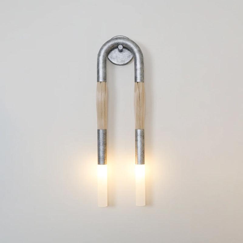 Horsehair Wall Lamp 7.1