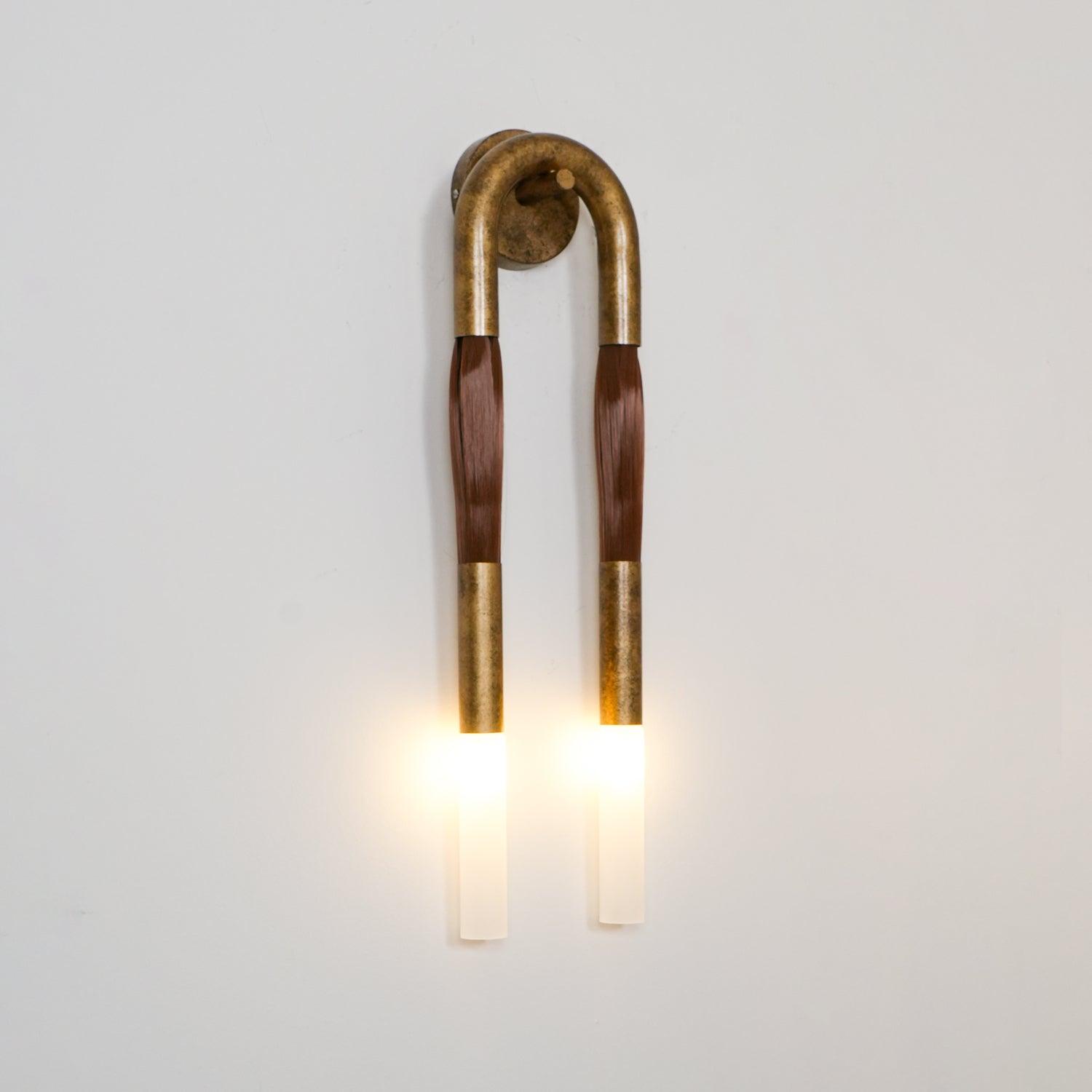 Horsehair Wall Lamp 7.1