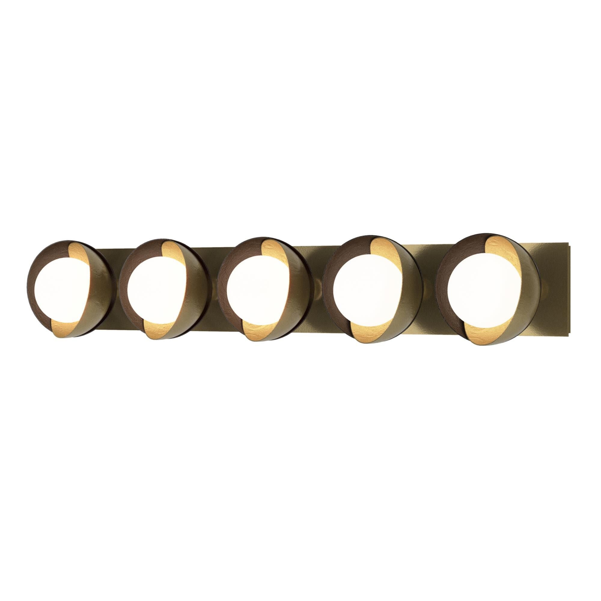 Brooklyn 38 Inch 5 Light Bath Vanity Fixture, Bathroom Vanity Light, detail 41