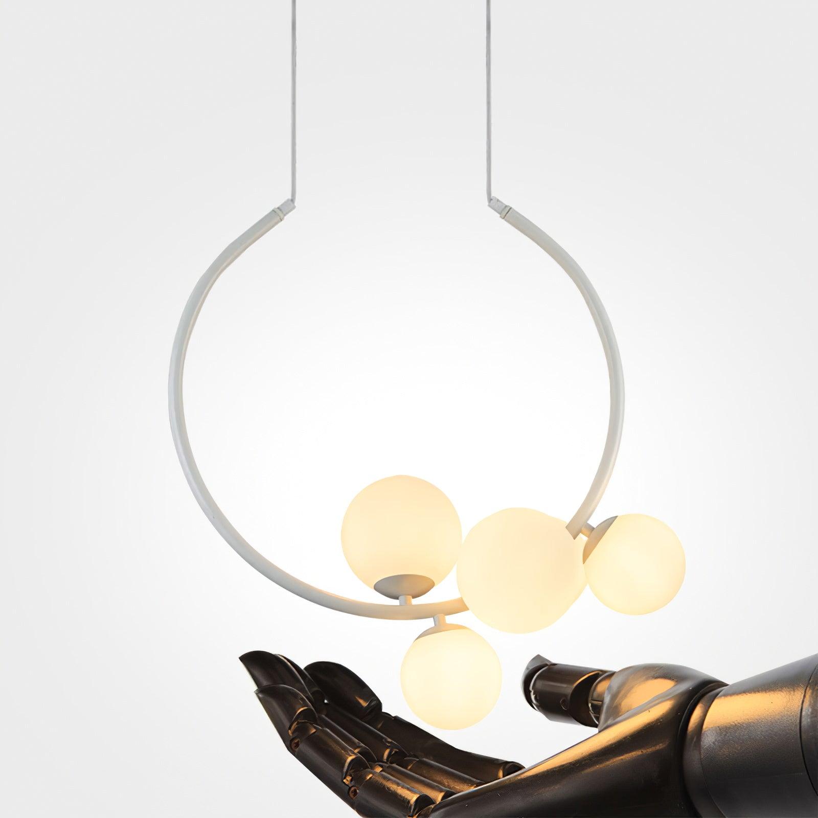 Glass Bubble Chandelier