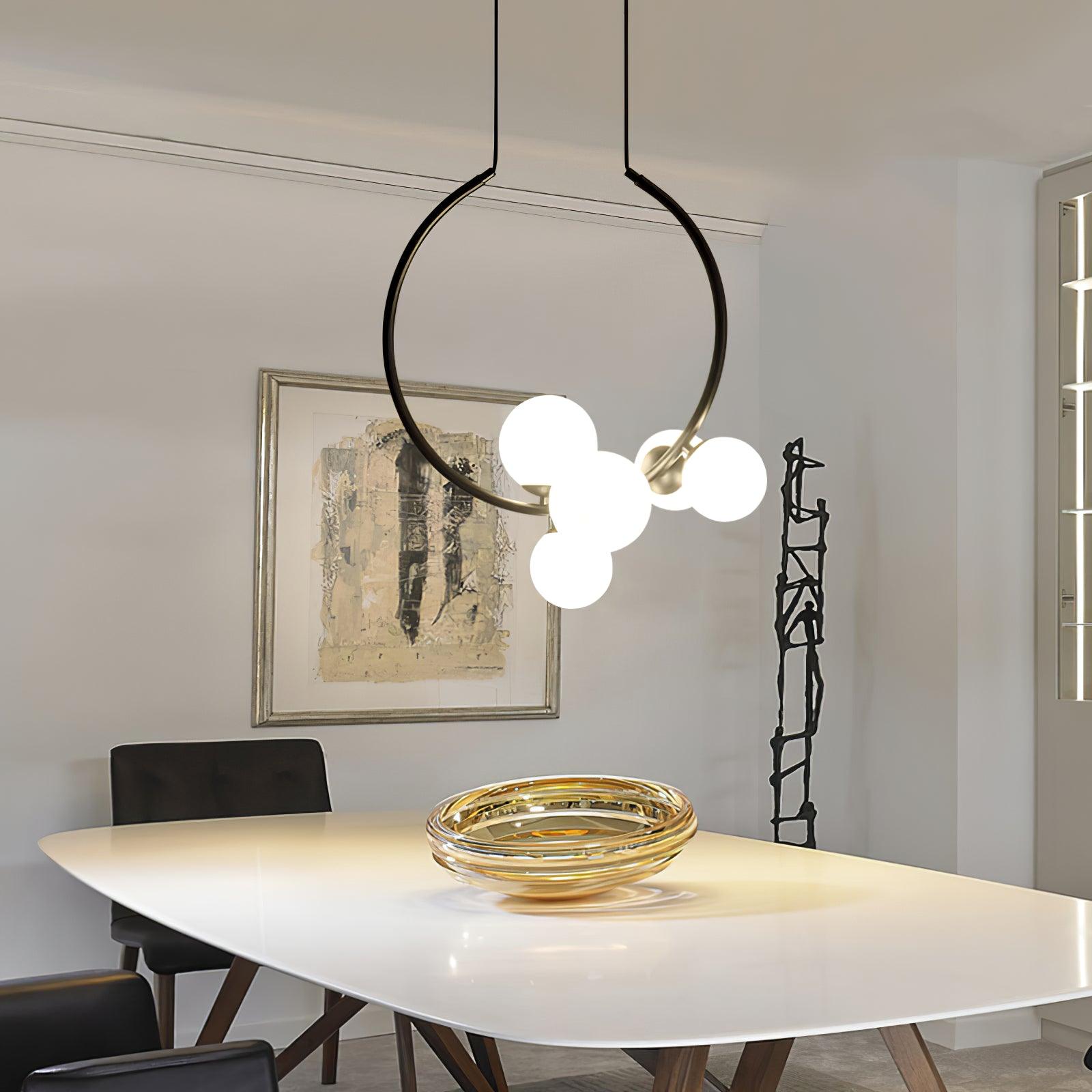 Glass Bubble Chandelier