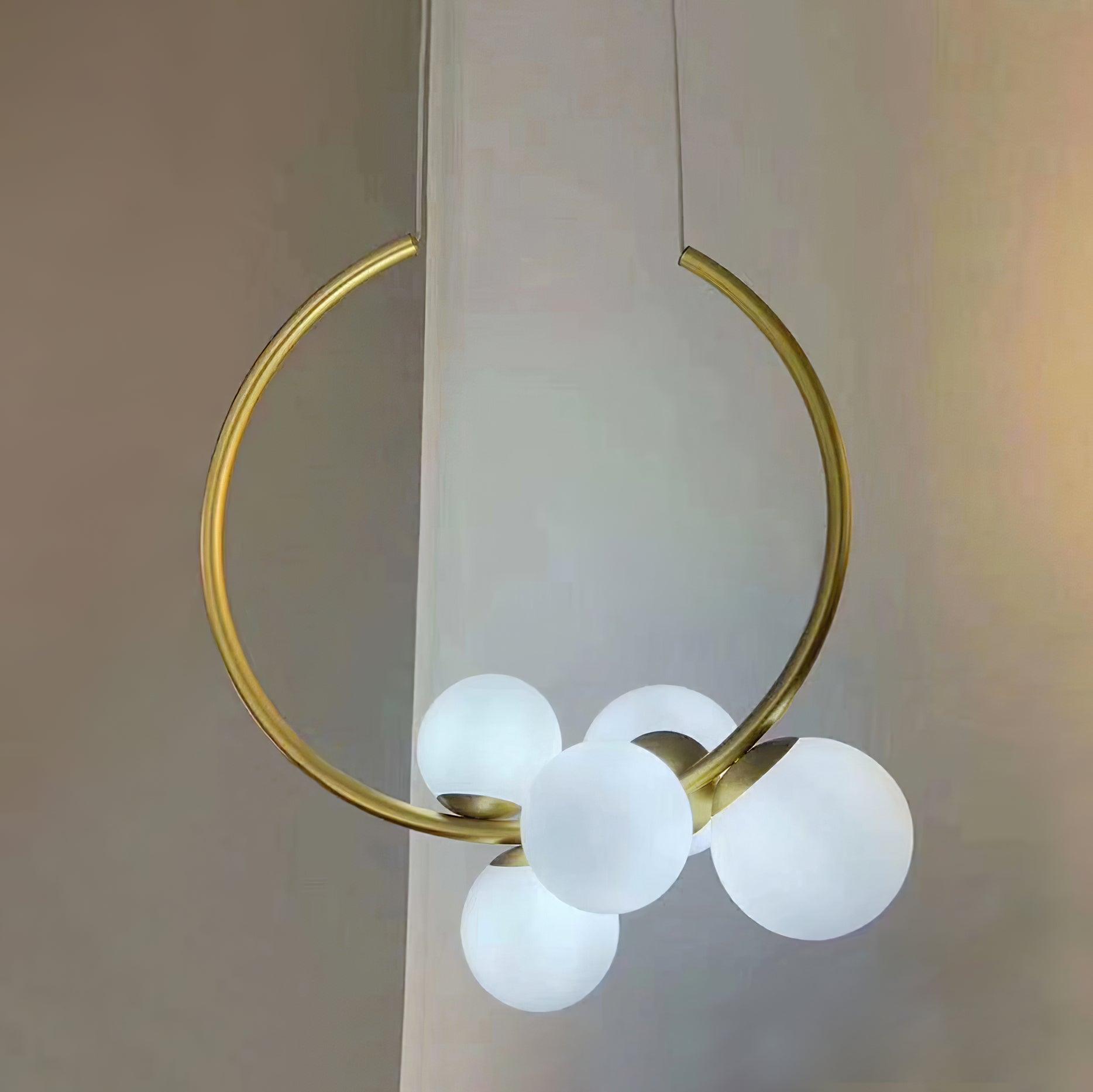 Glass Bubble Chandelier