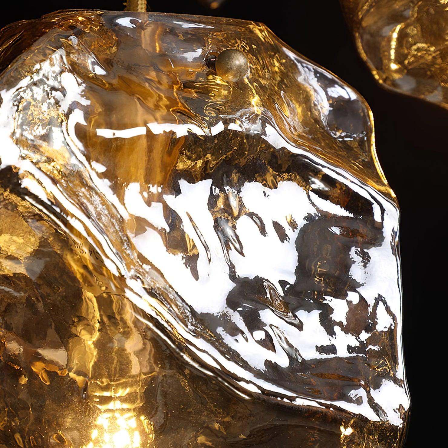 Illyria Ice Glass Hanging Light Pendant Lamp