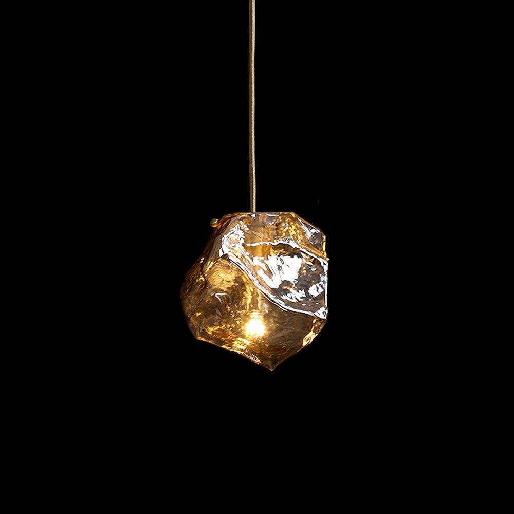 Illyria Ice Glass Hanging Light Pendant Lamp